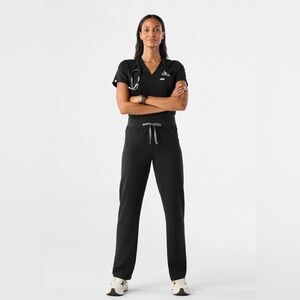 NWT Figs Livingston HighWaisted Straight Leg Scrub Pant medium Tall